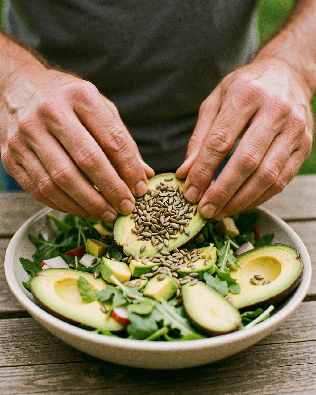 Frische Rohstoffe für die Ernährung